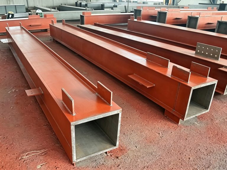 Welded box-section beams and columns