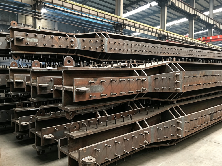 Cross-shaped steel structure