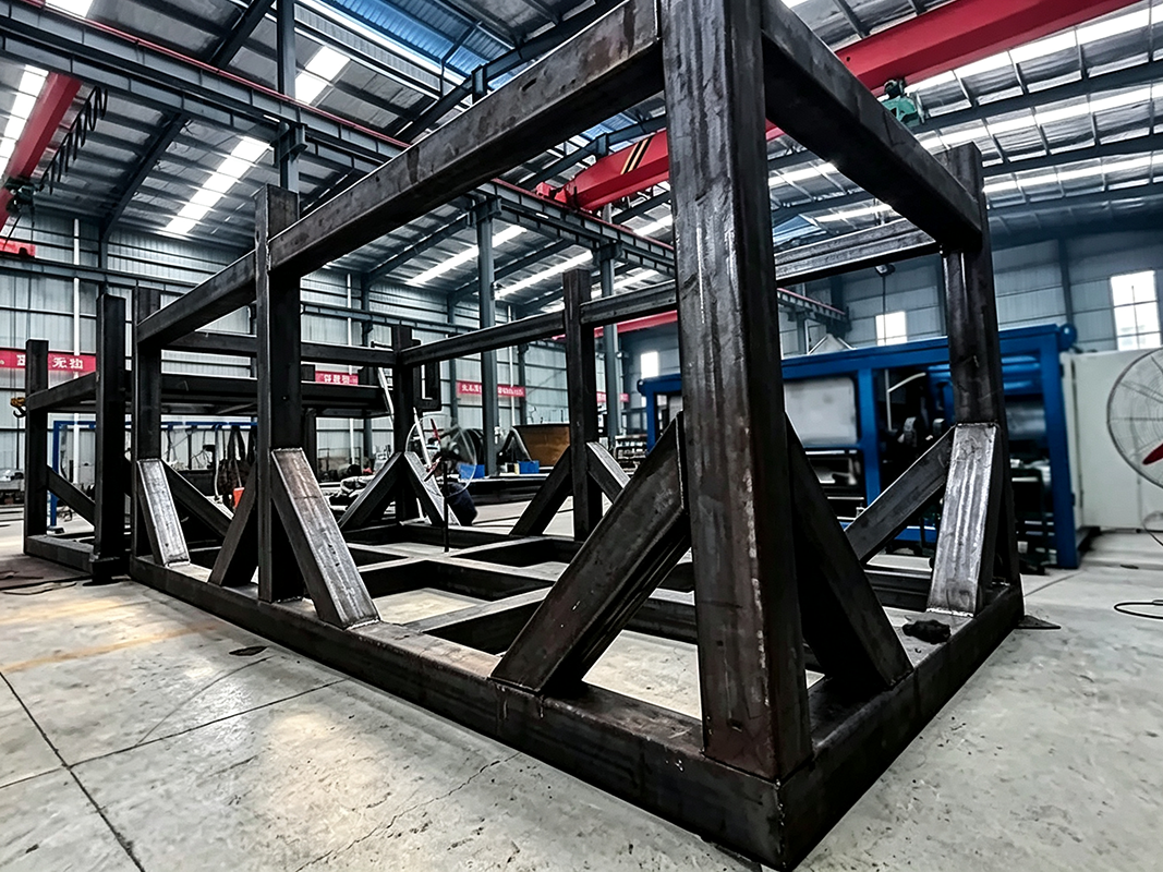 Skid-Mounted Equipment Frame
