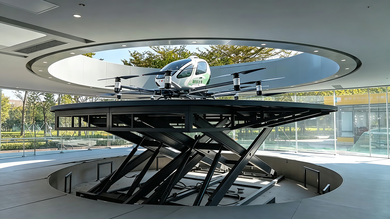 Automated Drone Logistics Hubs & Launch Pads